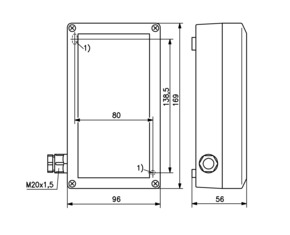 Alre-it Feuchtraumregler Umsch,therm.Rückführ PTR 40.000