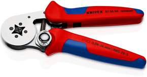 Knipex-Werk Aderendhülsen-Presszange 0,08-10+16qmm 97 55 04 SB