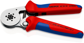 Knipex-Werk Aderendhülsen-Presszange 0,08-10qmm 97 55 14 SB