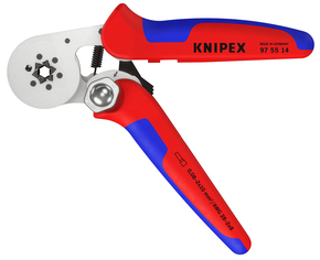 Knipex-Werk Aderendhülsen-Presszange 0,08-10qmm 97 55 14 SB