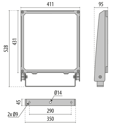 Performance in Light LED-Scheinwerfer 5700K, DALI 3116123
