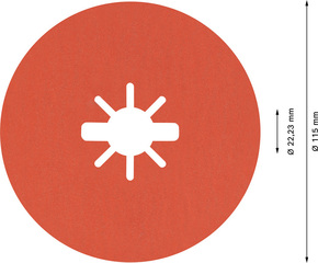 Bosch Power Tools Trennscheibe PrismaCerFibe 2608621822