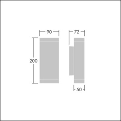 Thorn LED-Wandleuchte 930, anthr. AXYL GLOW #96701281