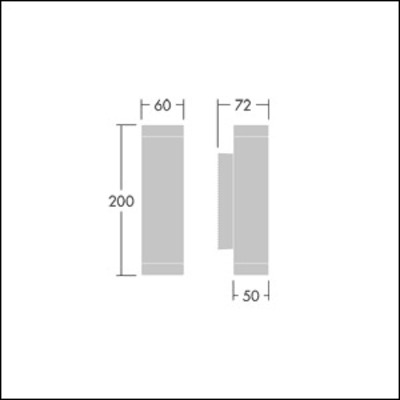 Thorn LED-Wandleuchte 930, anthr. AXYL GLOW #96701305