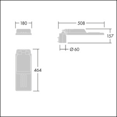 Thorn LED-Straßenleuchte 730 IS XS 12L #96636130