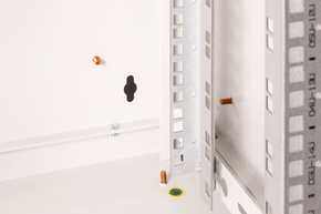 DIGITUS 19" Wandschrank m. Glastür, RAL7035 DN-19 16-U