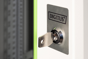 DIGITUS 19" Wandschrank m. Glastür, RAL7035 DN-19 16-U