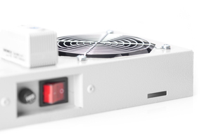 DIGITUS 19" Deckellüfter inkl.Thermostat DN-19 FAN-2-WM-T