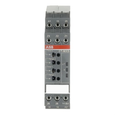 ABB Stotz S&J Multifunktionzeitrelais 24-48VDC 24-240VAC CT-MXS.22P