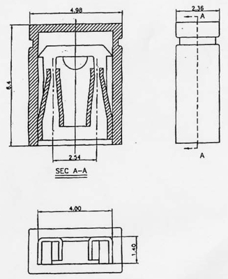 EFB-Elektronik Adressierstecker RM2.54 schwarz Gehäuse geschlo. 339071