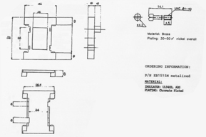 EFB-Elektronik D-Sub Leergehäuse 15-15pol. metallisi. EB1515M
