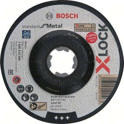Bosch Power Tools Schruppscheibe 2608619366 2608619366