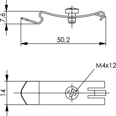 Telegärtner Adapter-Set f. Tragschiene TH35 f. MPD-HS Cat6a 100022650
