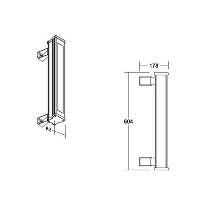 Brumberg Leuchten LED-Wallwasher 3000K 60845643