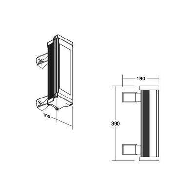 Brumberg Leuchten LED-Wallwasher 2700K 60872647