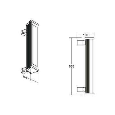 Brumberg Leuchten LED-Wallwasher 2700K 60883647