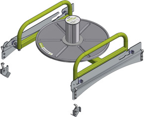 Lübbering DEPOT SLIM 150 Roll.ProfiKabellager A90211