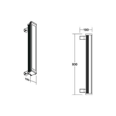 Brumberg Leuchten LED-Wallwasher 2700K 60891647