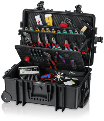Knipex-Werk Werkzeugkoffer Robust45 79-tlg.,schwarz 00 21 37 M