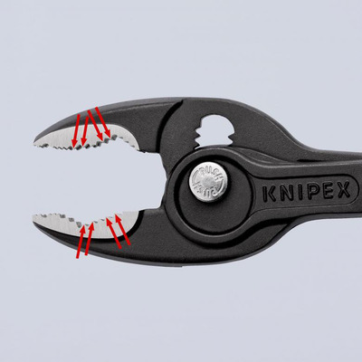 Knipex-Werk Frontgreifzange schwarz atramentiert 82 02 200 SB