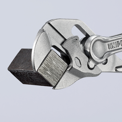 Knipex-Werk Zangenschlüssel verchromt 86 04 100 Knipex-Werk Zangenschlüssel verchromt 86 04 100