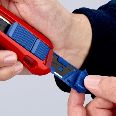 Knipex-Werk Universalmesser KNIPEX CutiX 90 10 165 BK