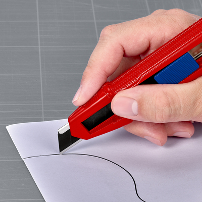 Knipex-Werk Universalmesser KNIPEX CutiX 90 10 165 BK