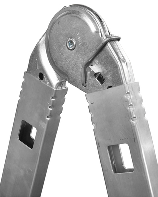 Geis&Knoblauch Teleskopleiter Eurostars 4 x 6 Sprossen 954206