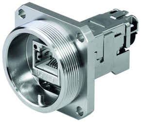 Telegärtner TOC Flanschset IP68 Cat.6A AMJ-S Modul T568B 100007379