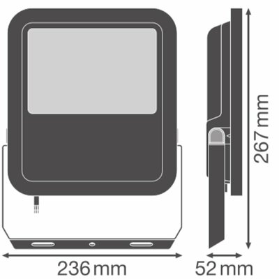 Ledvance LED-Fluter 840, schwarz FL100P69W10KLM840..b