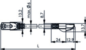 Telegärtner Patchkabel S/FTP 6A li 2,0m 100008301