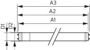Philips Lighting LED-Tube T8 f. KVG/VVG G13, 840, 1500mm CorePro LED#27866000
