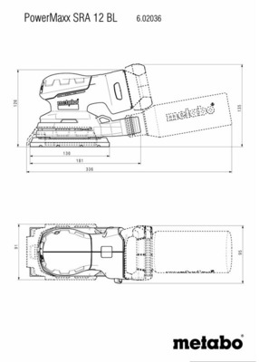 Metabowerke Akku Multischleifer 602036840