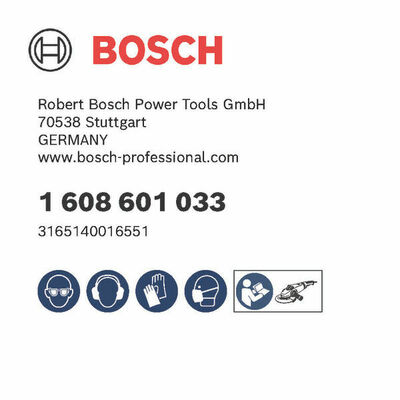 Bosch Power Tools PRO Stützteller weich, 125 mm, M14 1608601033