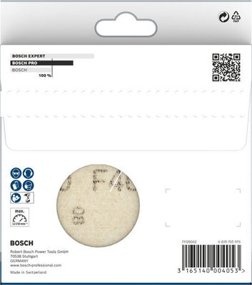 Bosch Power Tools PRO F460 Schleifblatt, 125 mm, G80, 5-tlg. 1609200162