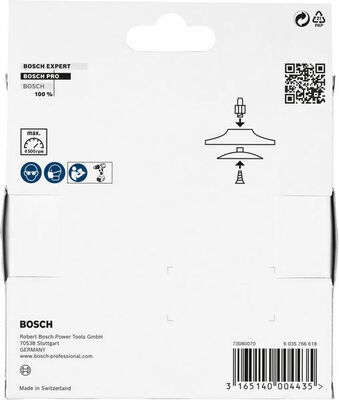 Bosch Power Tools PRO Stützteller, 125 x 8 mm 1609200240