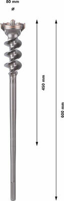 Bosch Power Tools PRO SDS max-9 Break Through Bohrer 80 x 1618596461