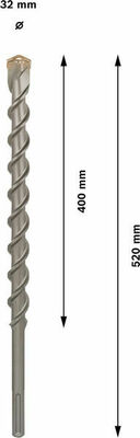 Bosch Power Tools PRO SDS max-9 Natural Stone Bohrer 32 x 1618596505