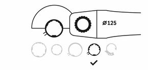 Bosch Power Tools Schutzhaube ohne Deckblech 1619P06548