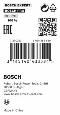 Bosch Power Tools Reduzierring für PRO Kreissägeblatt 20 x 2600100193