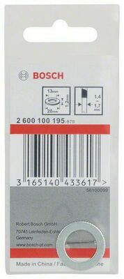 Bosch Power Tools Reduzierring 20x13x1,2 mm 2600100195