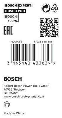 Bosch Power Tools Reduzierring für PRO Kreissägeblatt 25.4 2600100217