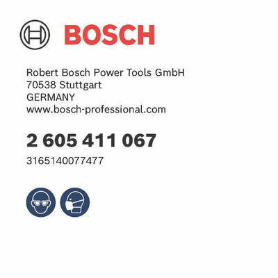 Bosch Power Tools Staubbeutel für PE, GEX, GSS, PBS 60/75 A PSF 2605411067