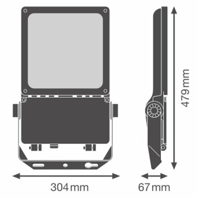 Ledvance LED-Scheinwerfer 840, DALI FLFLEX#4099854373299