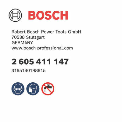 Bosch Power Tools Staubbox zu HW3 komplett, passend zu GEX PEX 2605411147