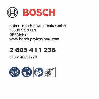 Bosch Power Tools Staubbox mit Filter (schwarze 2605411238