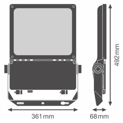Ledvance LED-Scheinwerfer 822, DALI FLFLEX#4099854374159
