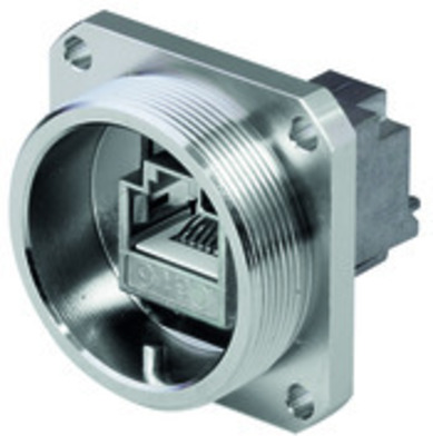Telegärtner TOC Flanschset IP68 Cat.6A AMJ-Kupplung K 100007381
