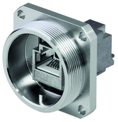 Telegärtner TOC Flanschset IP68 Cat.6A AMJ-Kupplung K 100007381