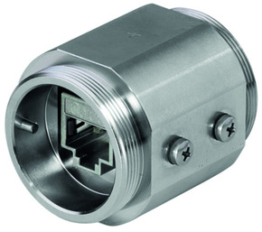 Telegärtner TOC Kupplung IP68 Cat.6A AMJ-Kupplung 100007390